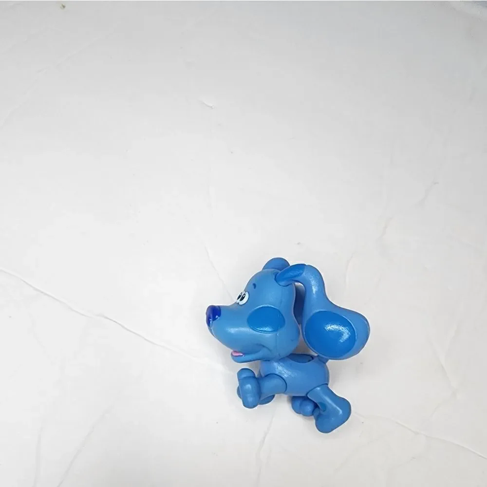 Nickelodeon Blue's Clues Cake Topper Blue Dog Figure 2“ Viacom Just Play 2019